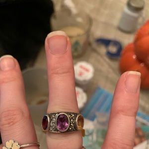 925 beautiful size six ring